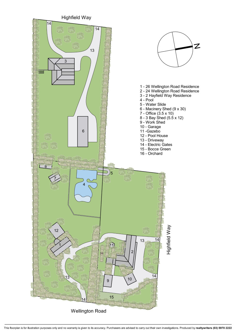 24,26 Wellington & 2 Highfield Siteplan